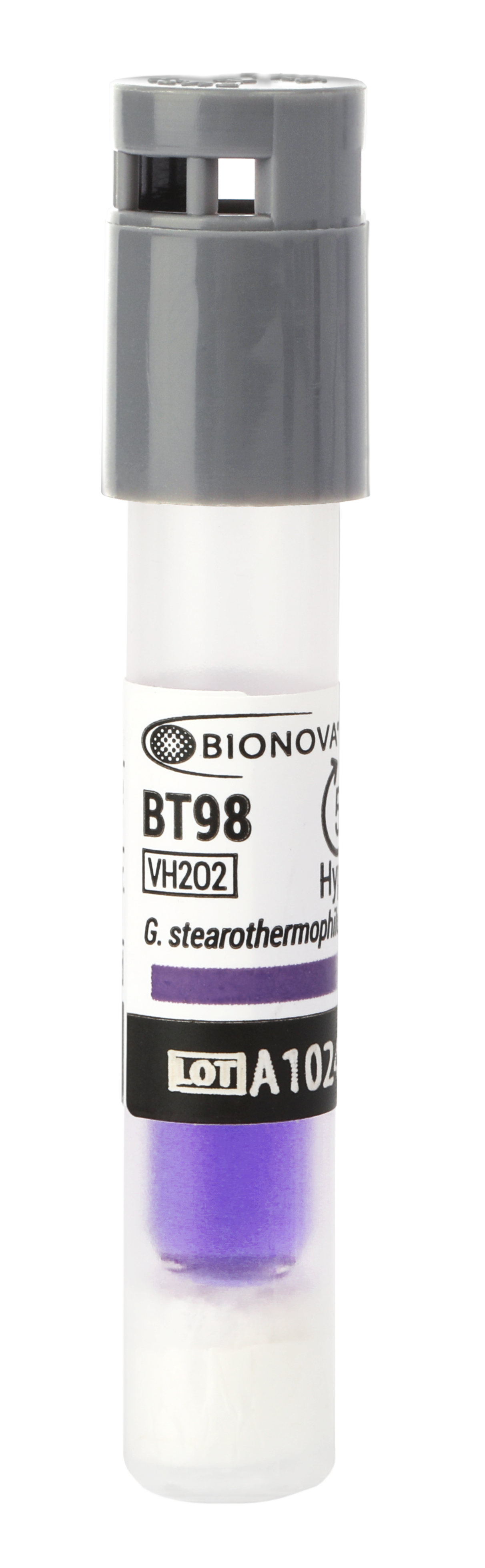 BT98 Hyper — Indicador biológico para peróxido de hidrógeno